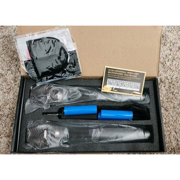 ALPOWL Wireless Microphones, Metal Dynamic Microphone System with... - Picture 10 of 10